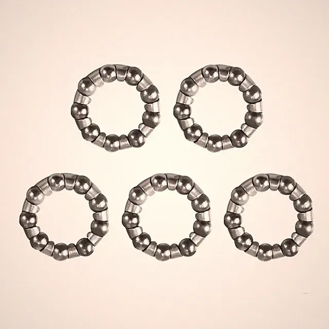 5PCS 1/4 in x 9 Balls Bicycle Crank Ball Bearing Bicycle Replacement Part