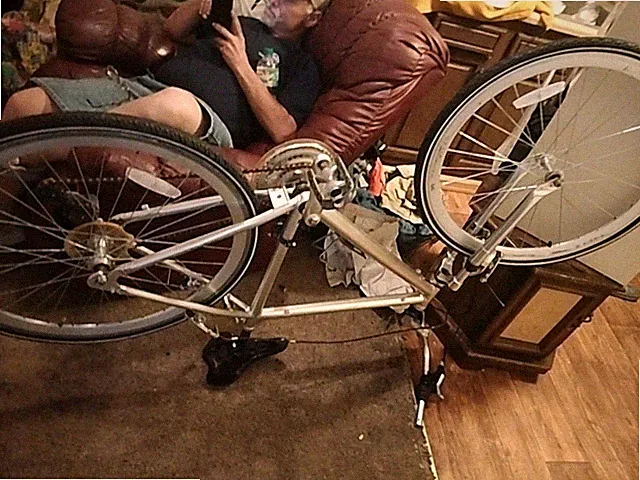 a bicycle