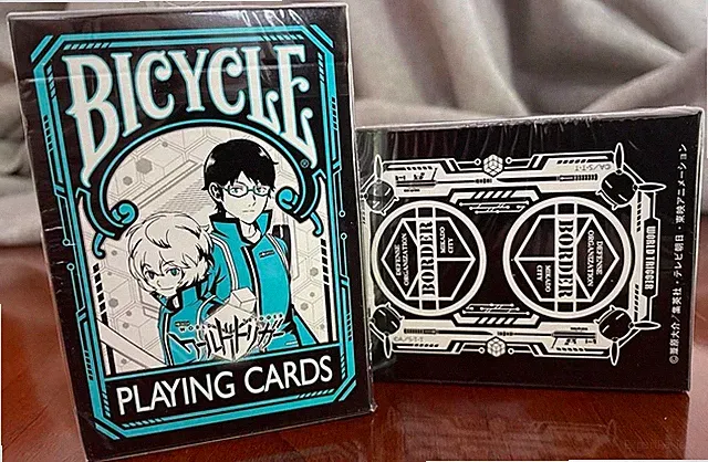 Bicycle World Trigger Japan anime playing cards