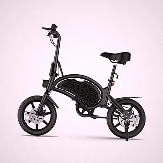 Bolt Electric Bike, Foot Pegs, Easy-Folding, Built-in 14 Inch Bolt Pro/Black