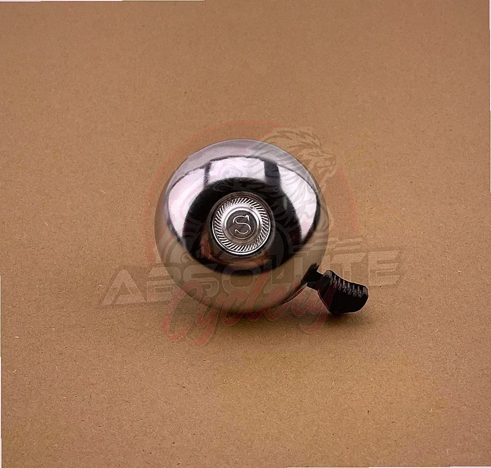 CLASSIC BICYCLE SPINNER BELL VINTAGE SCHWINN CRUISER TANK BIKE FIXIE HANDLEBAR.
