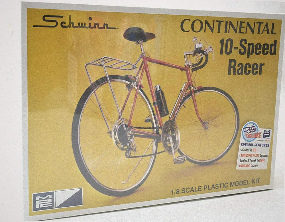MPC Schwinn Continental 10-Speed Racer 1:8 Scale Plastic Model Bicycle Kit 915