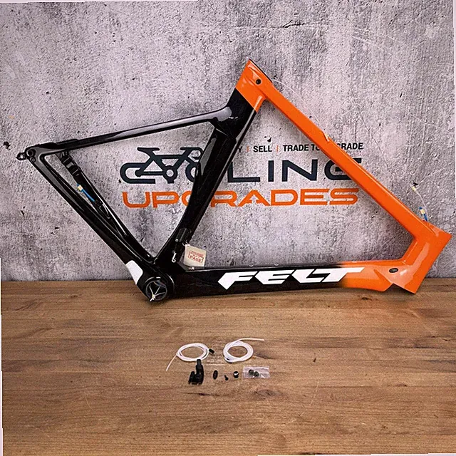 New! 2020 Felt AR Advanced Team Rally 58cm Carbon Disc Frame Only 700c Orange