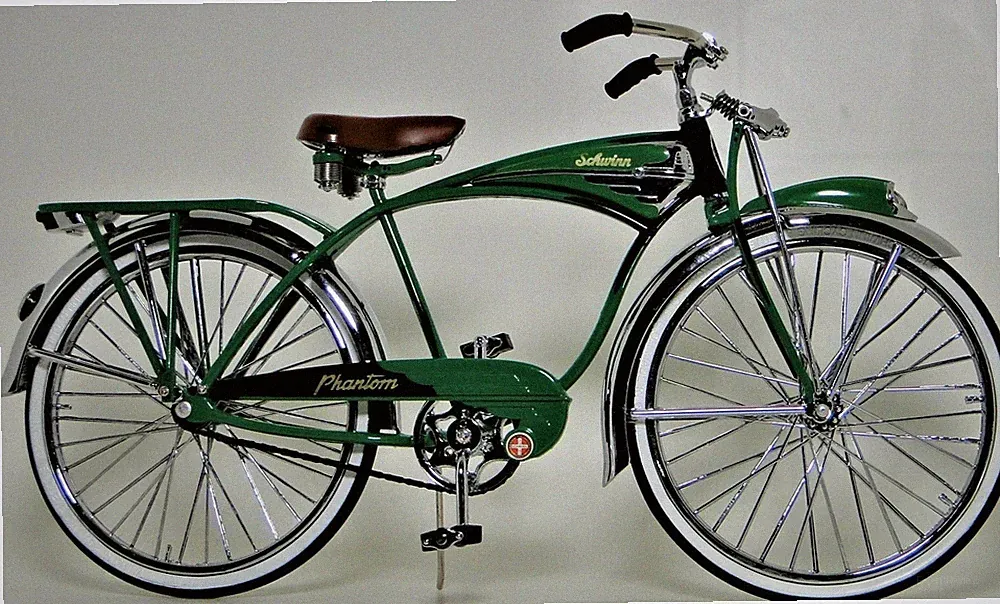 Schwinn Vintage Bicycle Rare 1950s Bike Cycle Metal Model Length: 11.5 Inches
